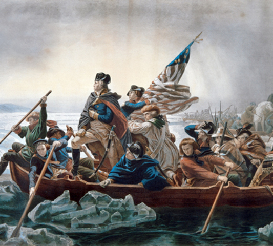 Deleware Awaits as Patriots Sail Away to Freedom from the King