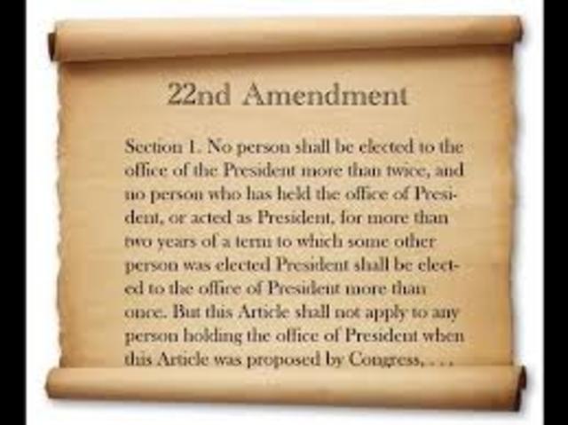 22nd Amendment Passes
