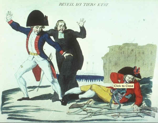 The etching "The Awakening of the Third Estate" is completed.