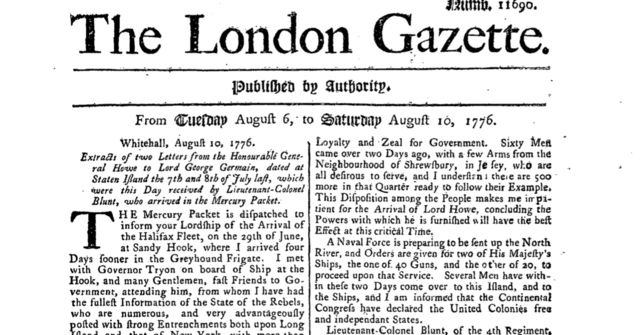 US Declaration of Independence