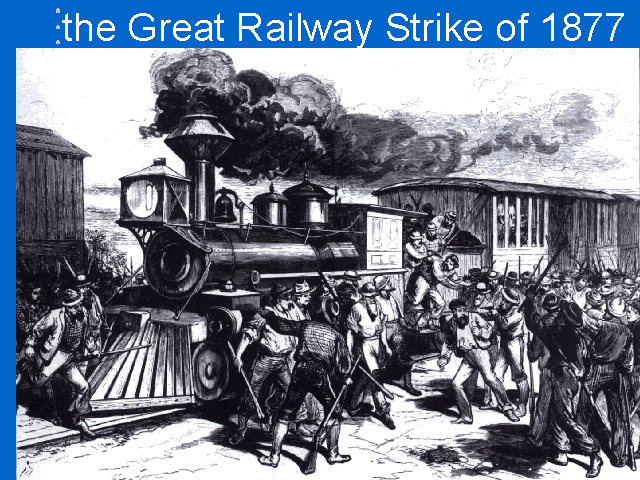 Railroad Workers Stopped Trains from B&O Railroad