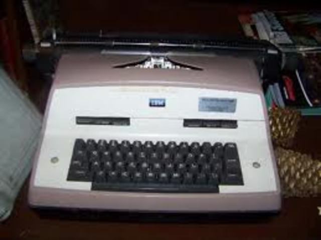 maquina de escribir