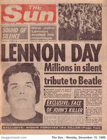 John Lennon is Killed