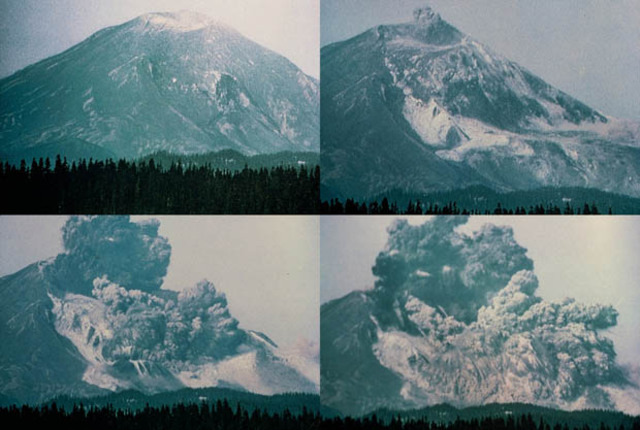 Mt. St. Helens Erupts
