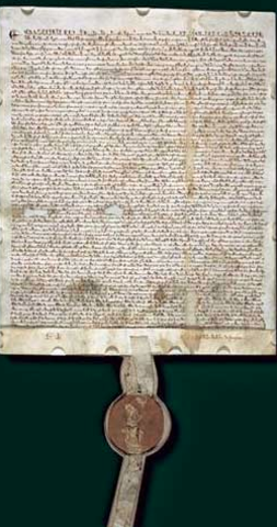 AD - MAGNA CARTA SIGNED BY KING JOHN