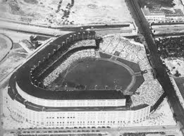 Opening of the Yankee Stadium
