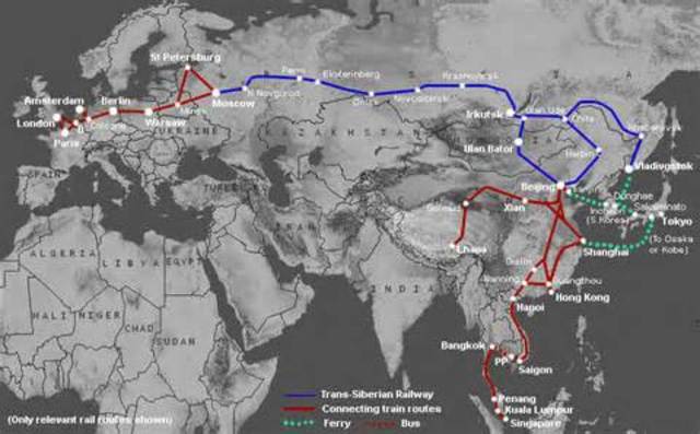Trans-Siberian Railway Built