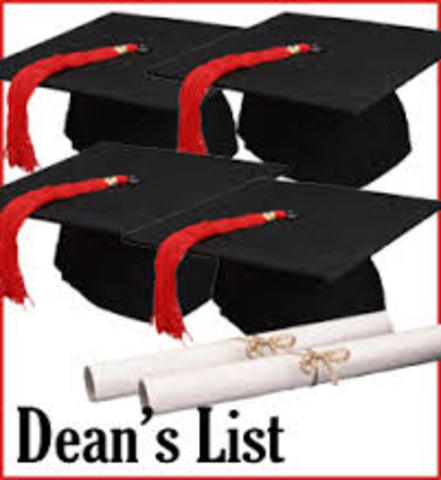 Got on Dean's List