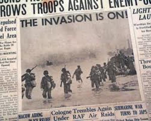 Allies Landed in Sicily