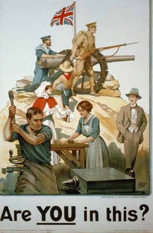 Are YOU In This? World War I Propaganda