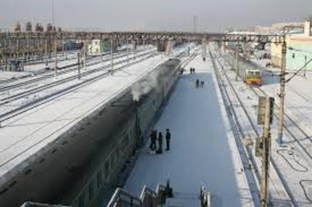 Trans-Siberian Railway Built