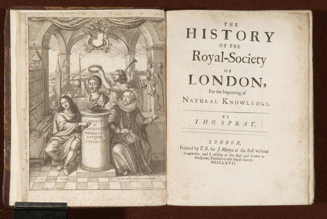 The Scientific Revolution: Sprat's The History of the Royal-Society of London, For the Improving of Natural Knowledge