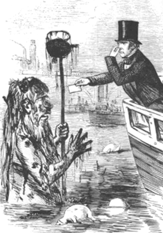 Cholera hit Industrial Revolution