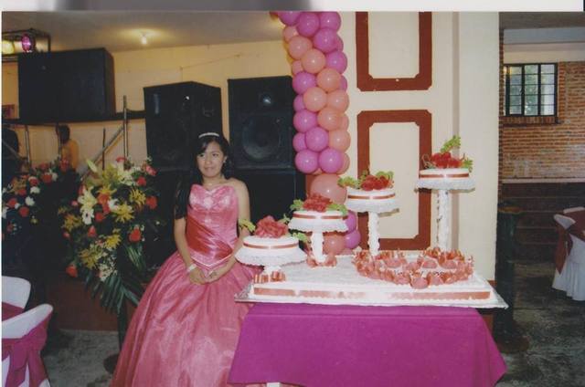 I am in my sweet sixteen party