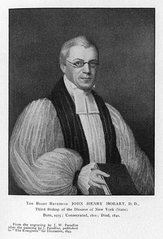 Bishop John Henry Hobart Consecrated