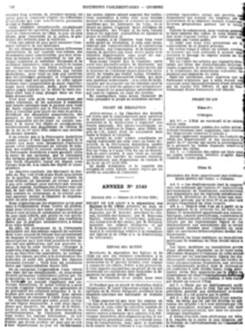 France's Law on the Separation of the Church and the State, 1905