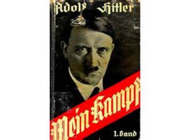 Adolf Hitler Wrote Mein Kampf