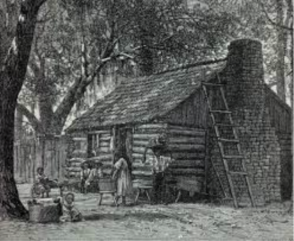 Living conditions for a slave