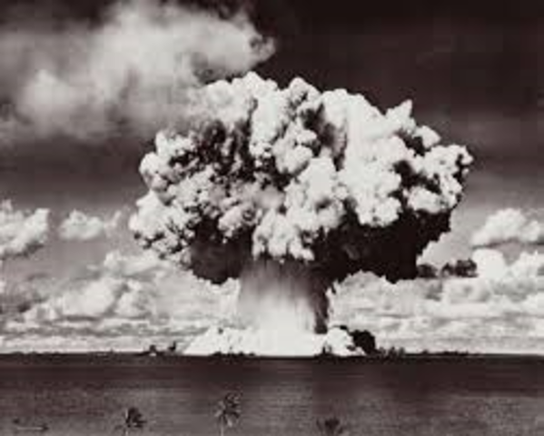 The U.S. and an atomic bomb