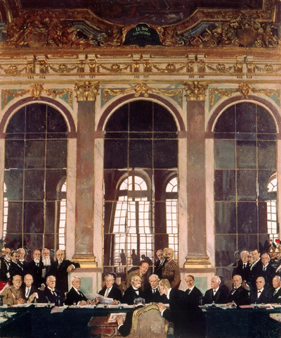 End of World War One