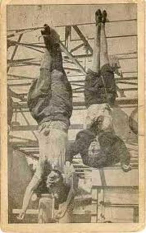 Mussolini was Executed