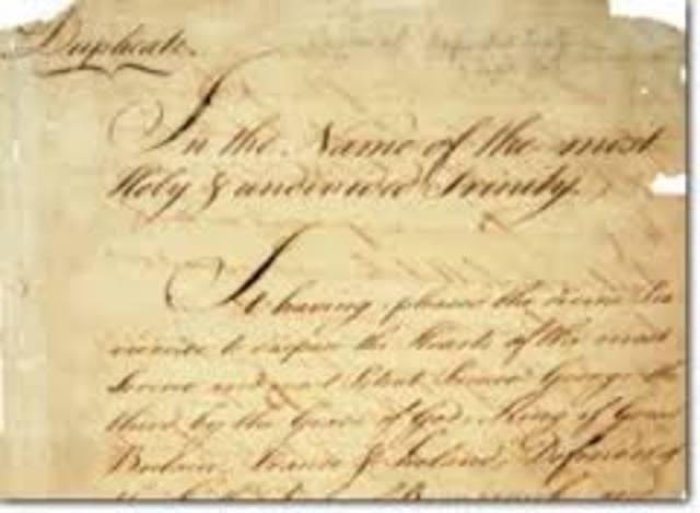 The Teaty of Paris of 1783