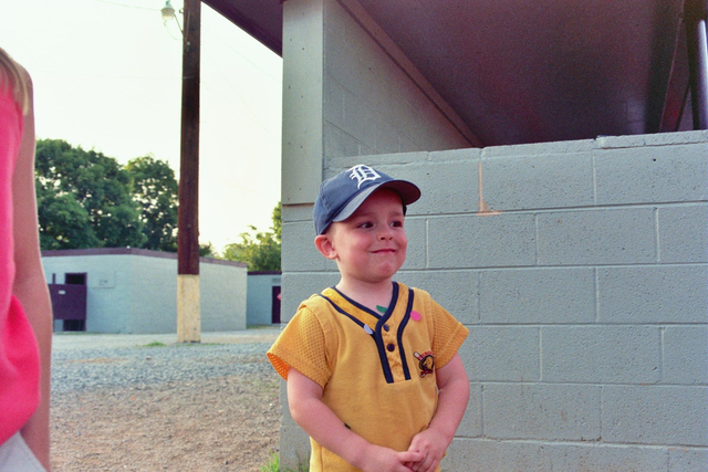 Fui a un partido de béisbol