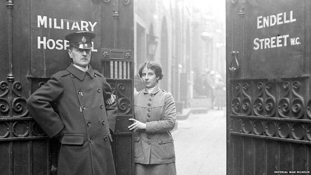 Endell St Military Hospital Opened