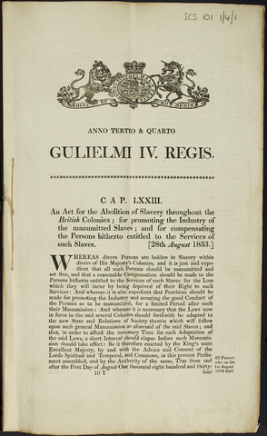 Slavery Abolition Act