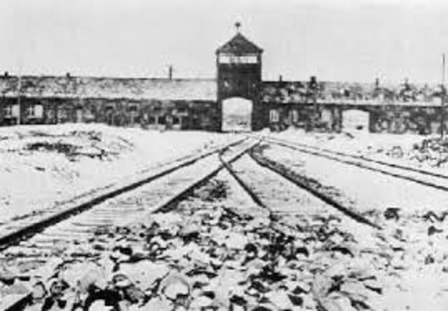 Auschwitz opened