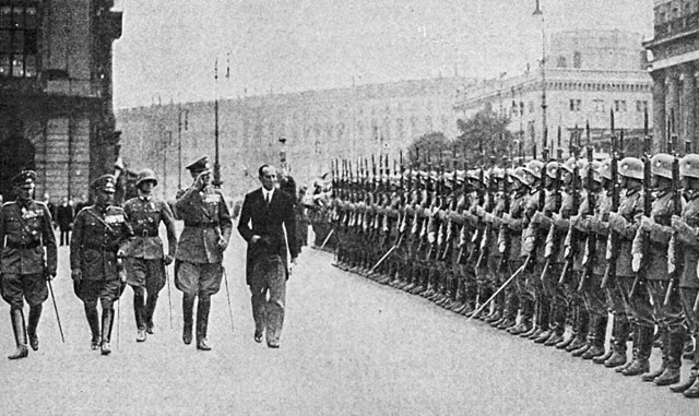 Germany violates the Treaty of Versalles