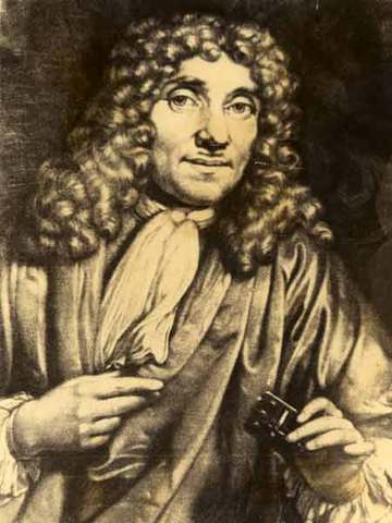 Anton von Leeuwenhoek begins Microbiology.