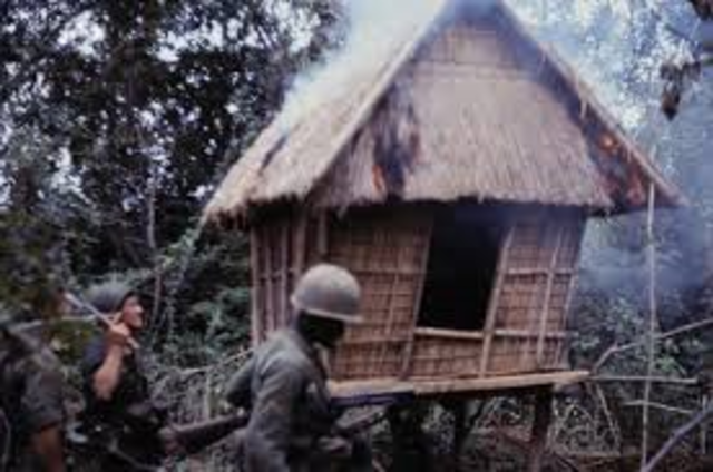 Perry is in a hut & is attacked by the enemy