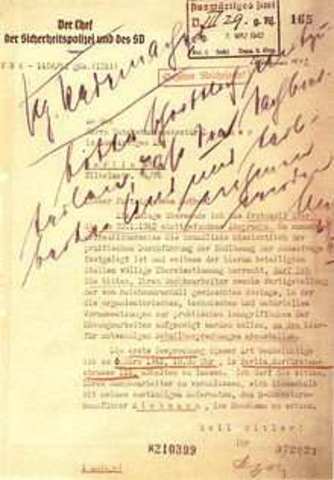 Hitler Enacted the Final Solution