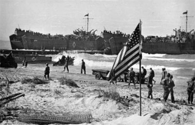 Allies Landed in Sicily