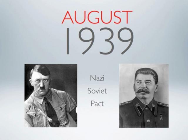 Nazi-Soviet Pact Signed