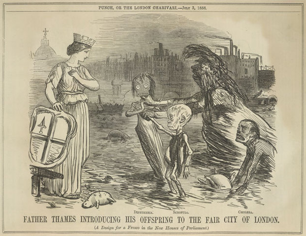 "Father Thames Introducing His Offspring to the Fair City of London"