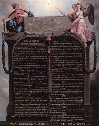 The Declaration of the Rights of Man and Citizen