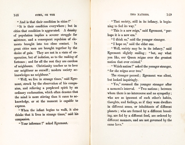 The Two Nations created by Industrialization