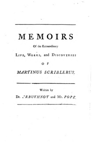 Enlightened Satire: Scriblerus Club Formed