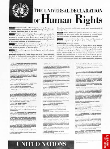 The United Nations Declaration of Human Rights