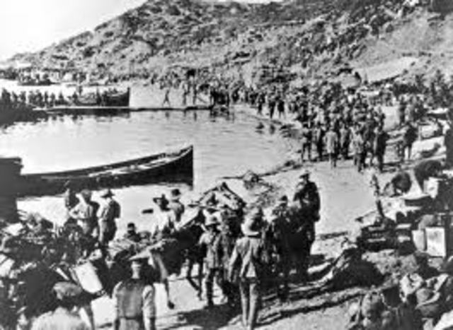 Invasion of the Gallipoli Peninsula