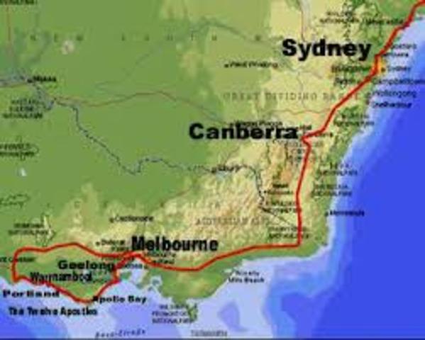 Melbourne Served As National Capital Until Canberra Completed