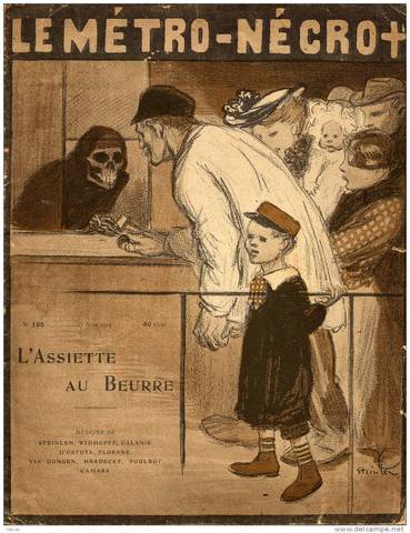 Paris Metro Train Fire