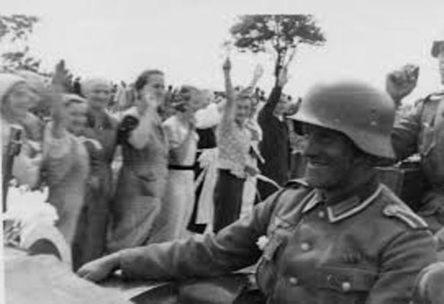 German invaison of anschluss