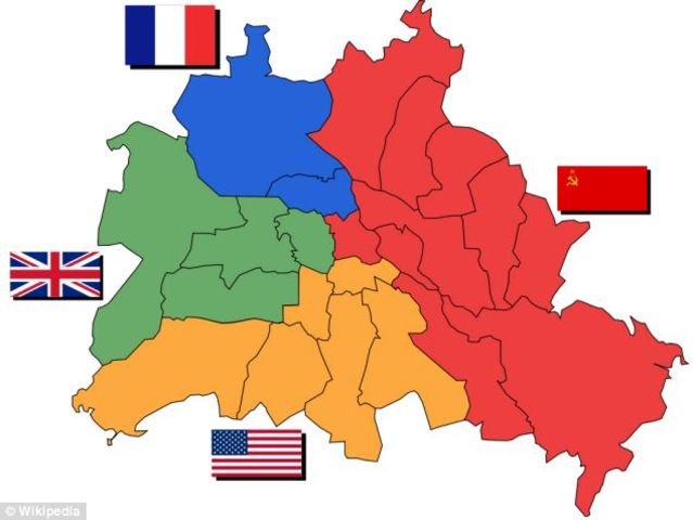 The Germany and the Berlin Wall