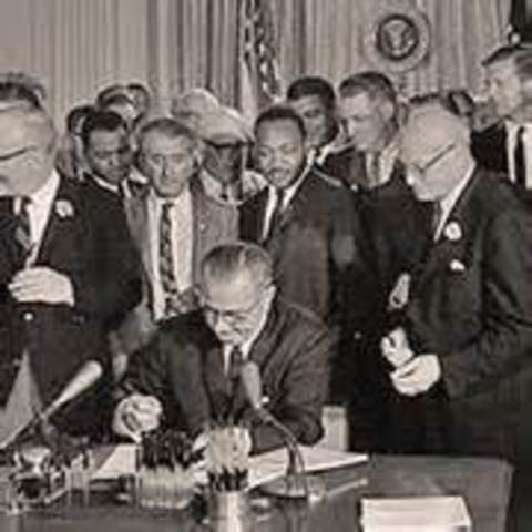 congress passes the voting act