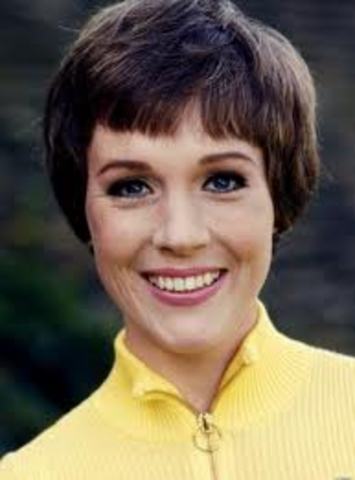Actress:Julie Andrews:1965 was when she had her first big break