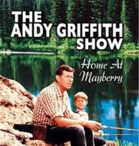 Television show: The Andy Griffith Show:first episode: 1960 Final episode: 1968