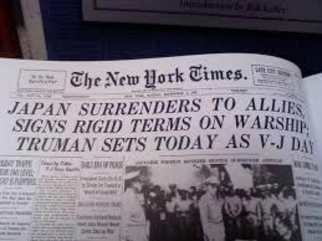 Japan Surrenders